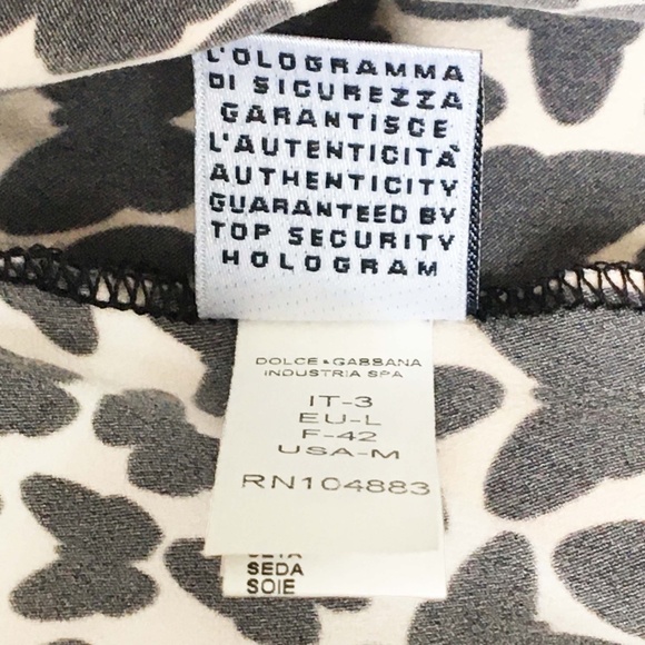 DOLCE & GABBANA Butterfly Print Cami  NWOT - Picture 10 of 15